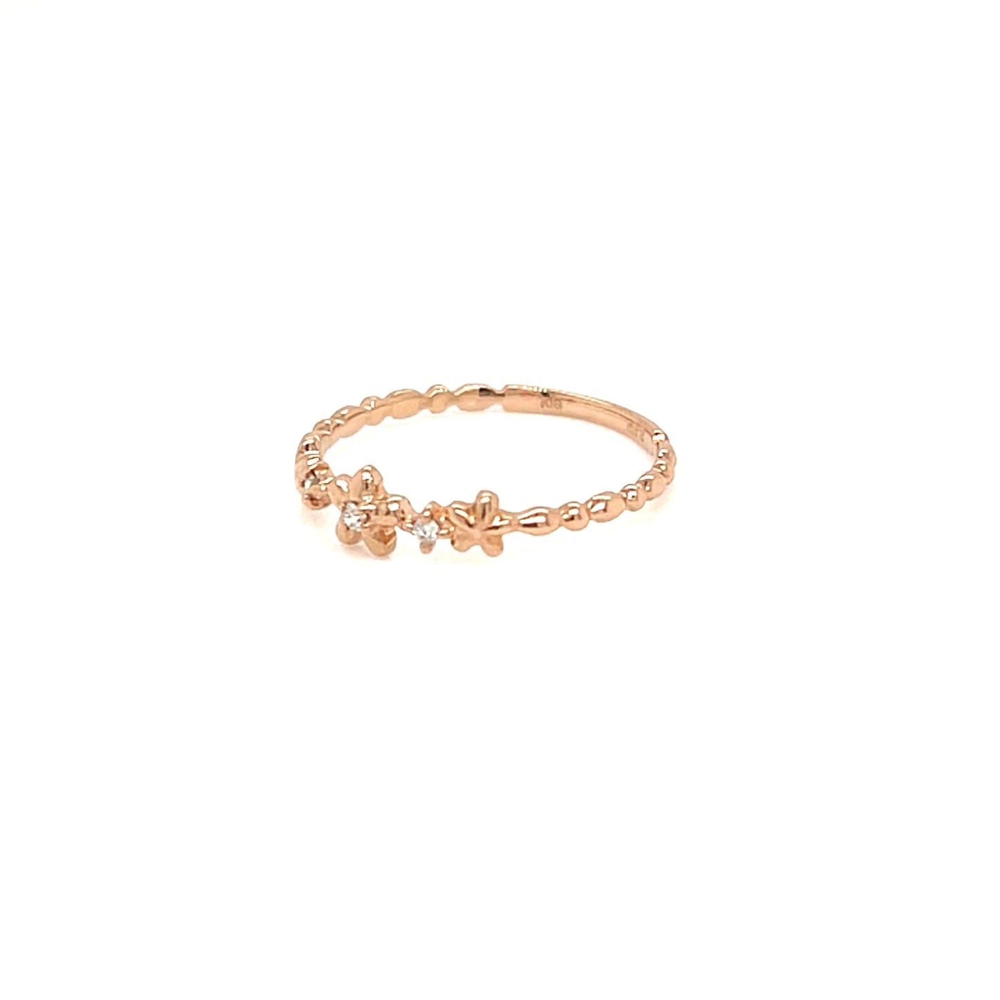Pinky Daisy Ring 0.02ct - JMW Jewelry Wholesale