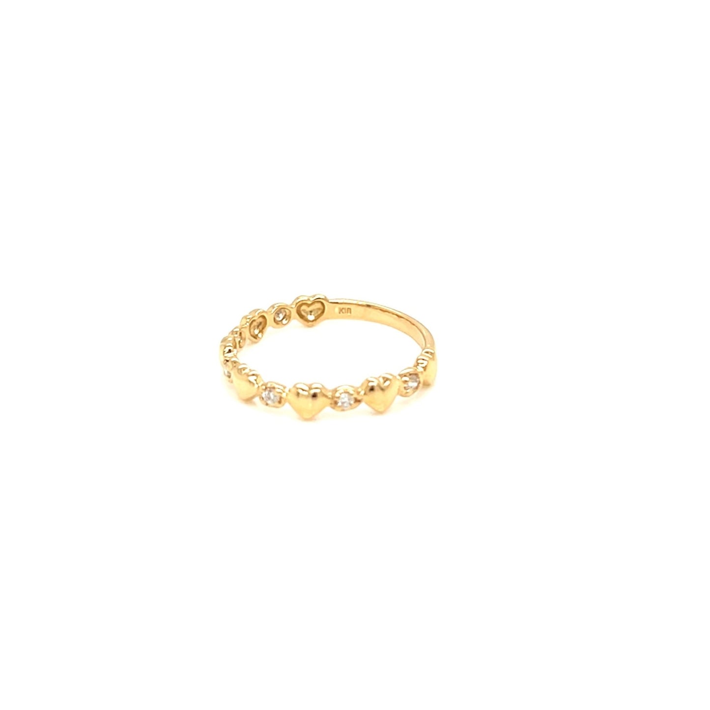 Pinky Heart Ring 0.05ct - JMW Jewelry Wholesale