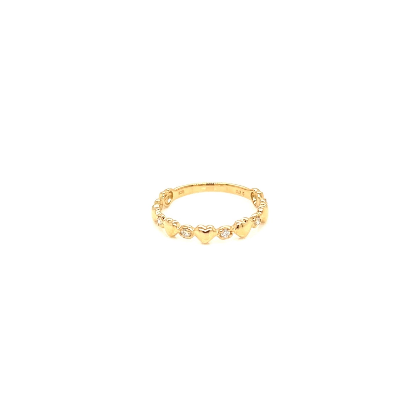 Pinky Heart Ring 0.05ct - JMW Jewelry Wholesale