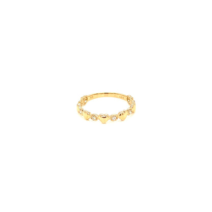 Pinky Heart Ring 0.05ct - JMW Jewelry Wholesale