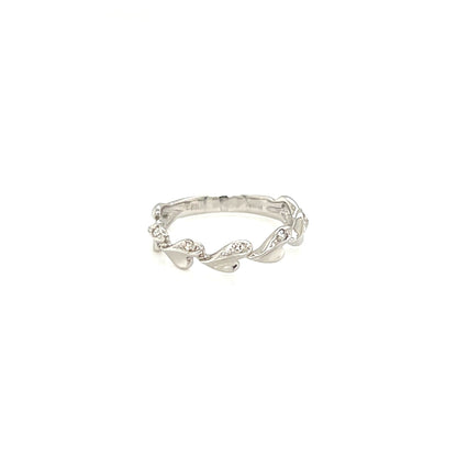 Pinky Loveleaf Ring 0.02ct - JMW Jewelry Wholesale