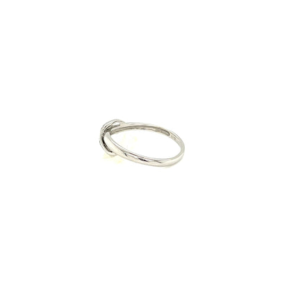 Pinky Streamline Wave Ring 0.03ct - JMW Jewelry Wholesale