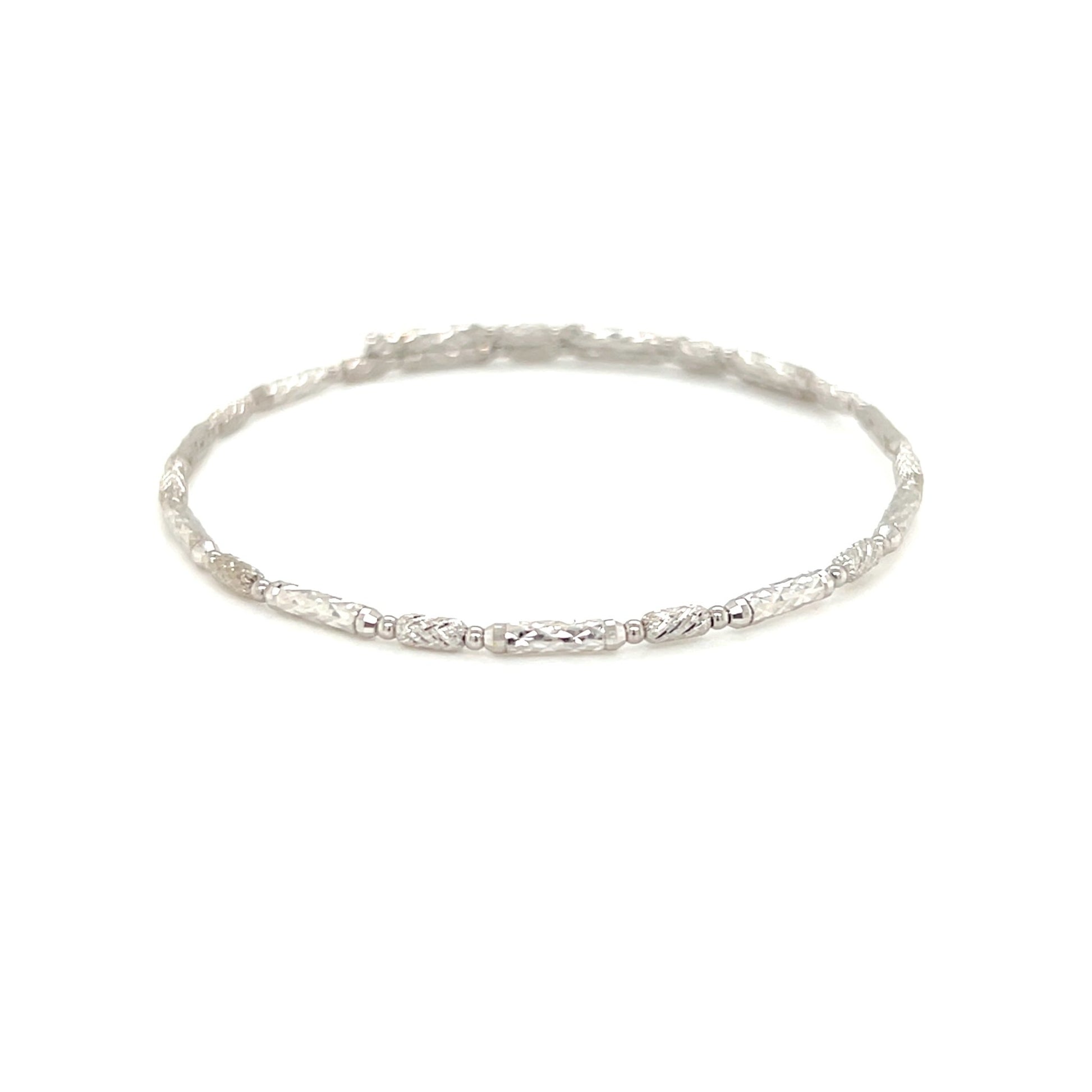Plain Gold Flexi Bangle S - JMW Jewelry Wholesale
