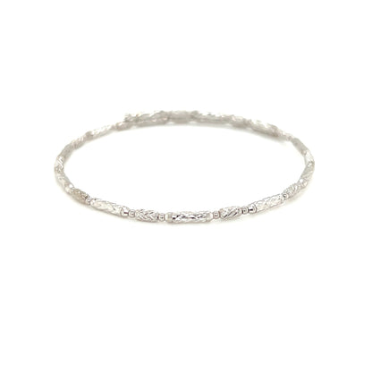Plain Gold Flexi Bangle S - JMW Jewelry Wholesale