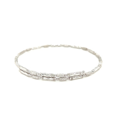 Plain Gold Flexi Bangle S - JMW Jewelry Wholesale