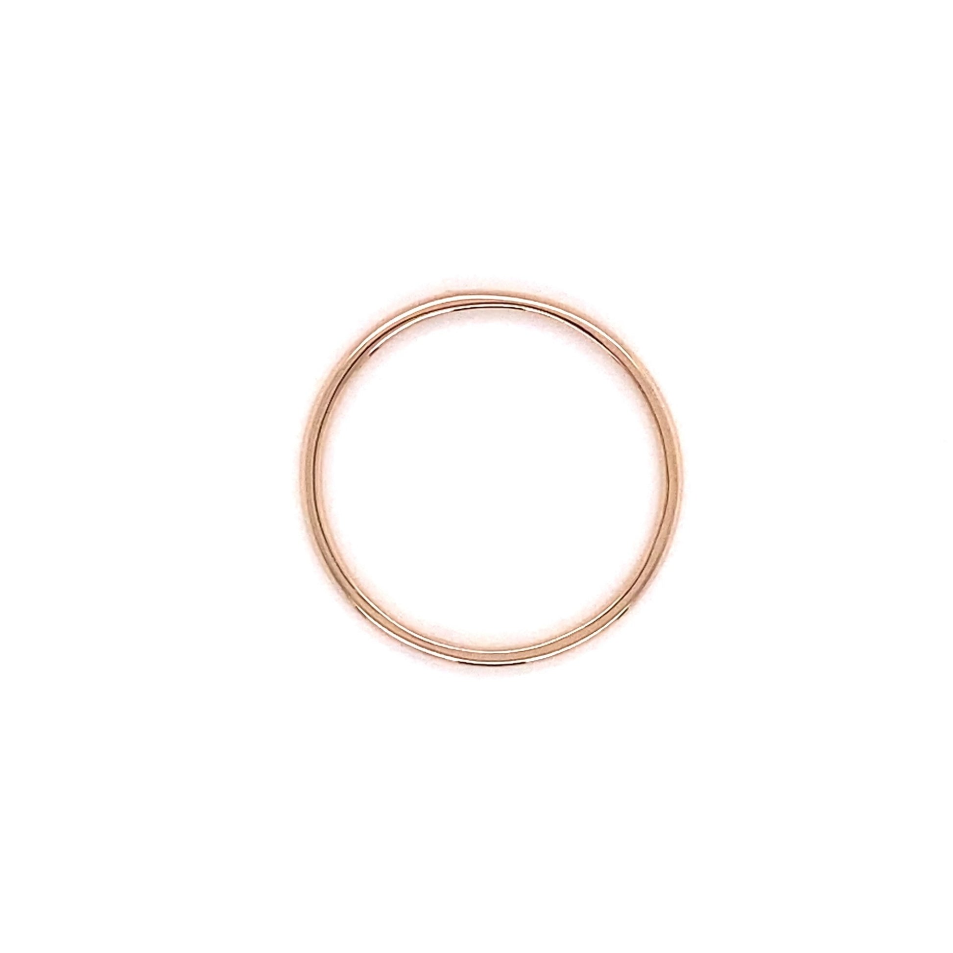 Plain gold ring - JMW Jewelry Wholesale