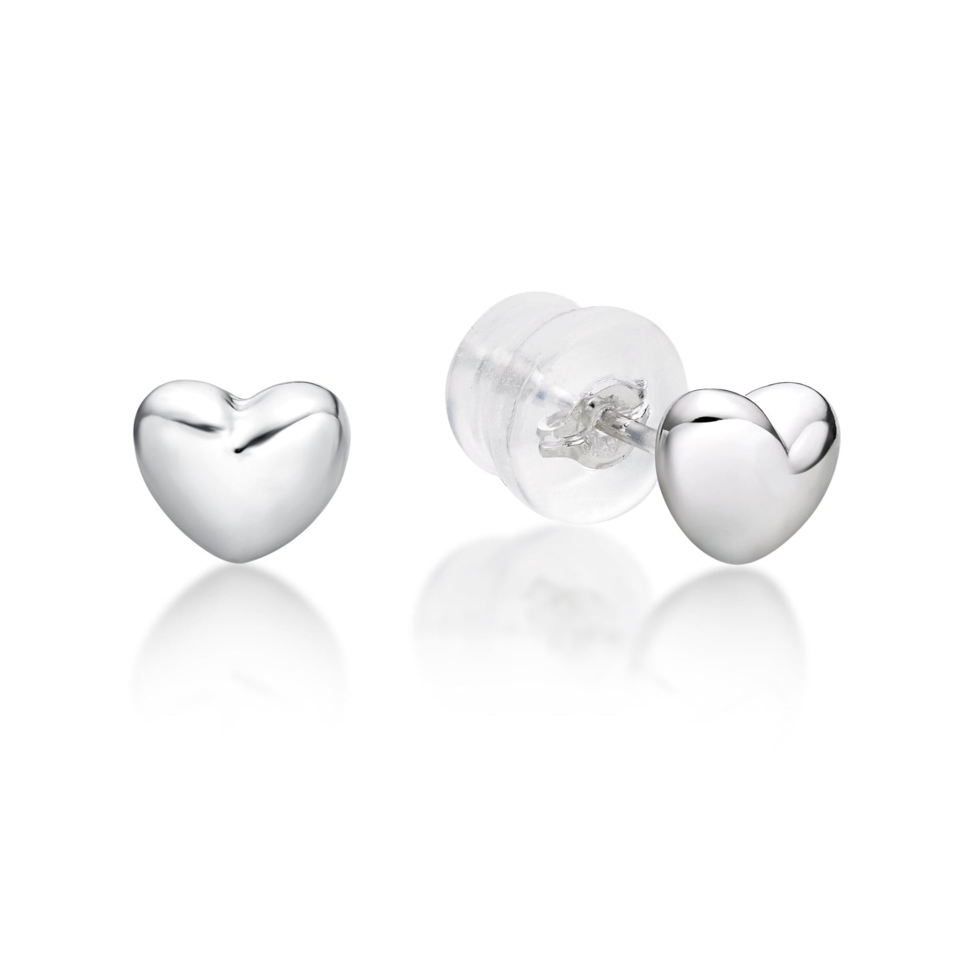 Plump Heart Earrings - JMW Jewelry Wholesale