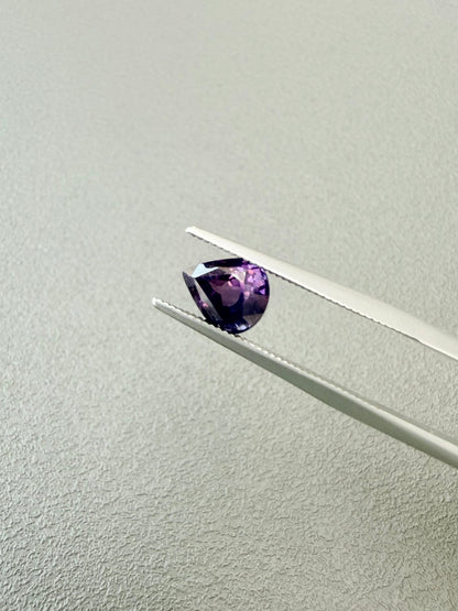 Rich Violet Sapphire - Pear shape 2.05ct - JMW Jewelry Wholesale