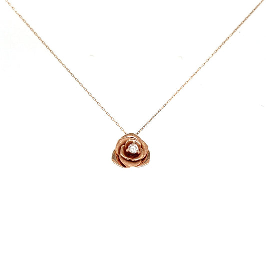 Rose Necklace 0.07ct - JMW Jewelry Wholesale
