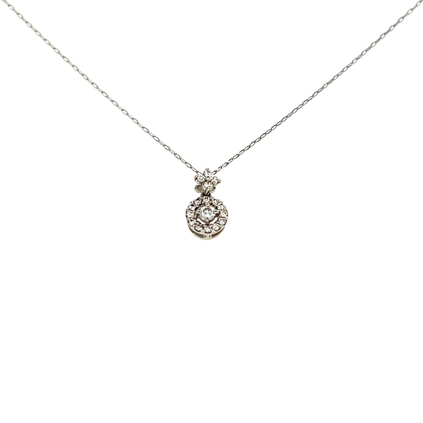 Round Star Necklace 0.12ct - JMW Jewelry Wholesale