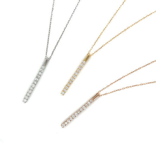 Row Necklace 0.3ct - JMW Jewelry Wholesale