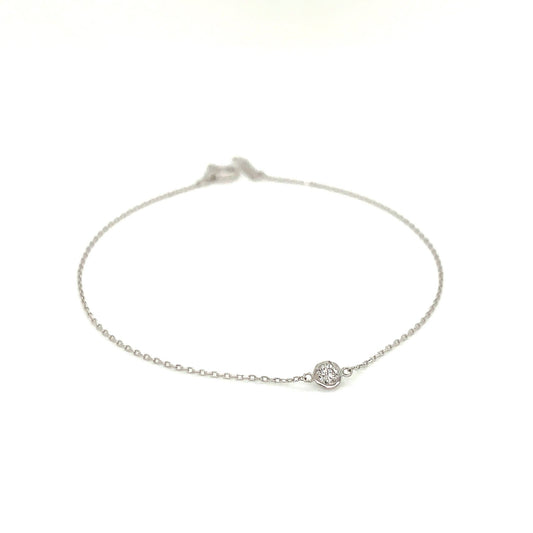 Single Bubble Bracelet 0.07ct - JMW Jewelry Wholesale