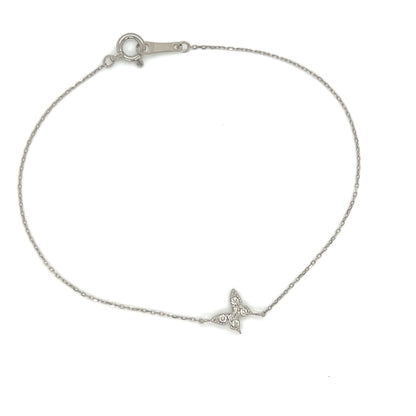 Single Butterfly Bracelet 0.1ct - JMW Jewelry Wholesale