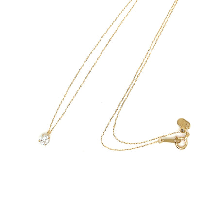 Single Dia 4 Prong Necklace 0.25ct - JMW Jewelry Wholesale