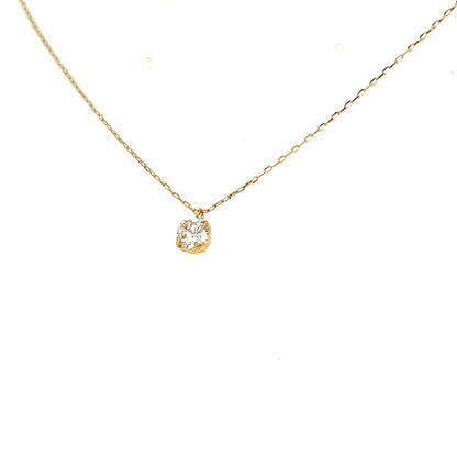 Single Dia 4 Prong Necklace 0.25ct - JMW Jewelry Wholesale