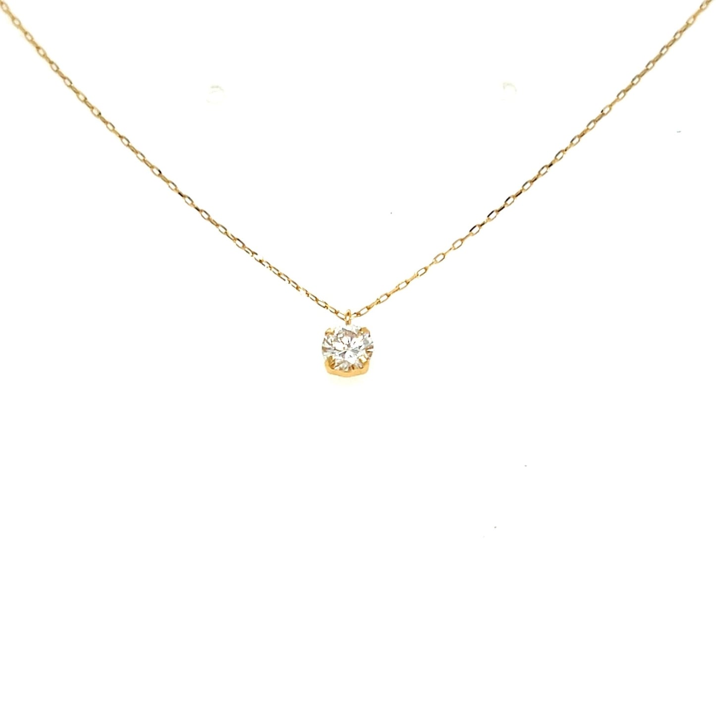 Single Dia 4 Prong Necklace 0.25ct - JMW Jewelry Wholesale