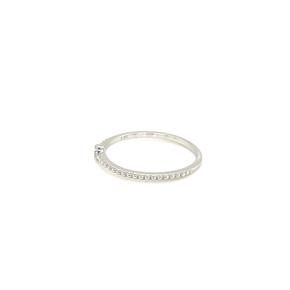 Single Dia Bezel Saw Ring 0.03ct - JMW Jewelry Wholesale