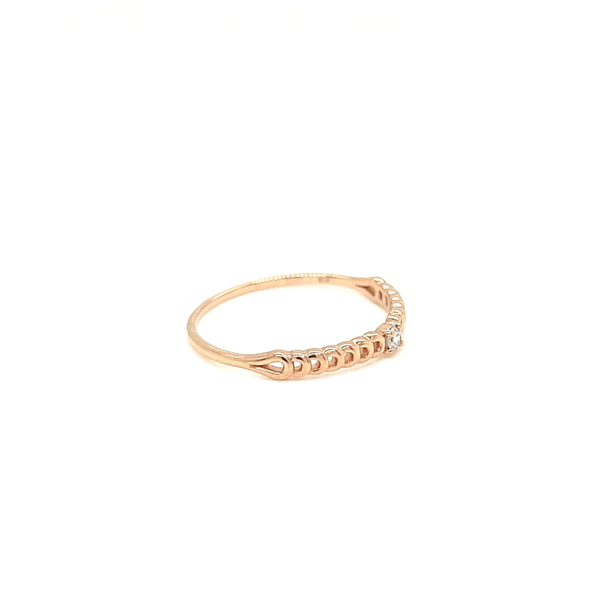 Single Dia Chain Ring 0.03ct - JMW Jewelry Wholesale