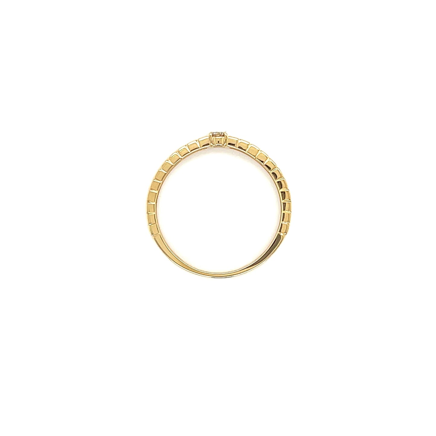 Single Dia Gold Line ring 0.06ct - JMW Jewelry Wholesale