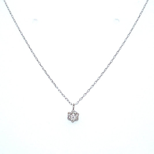 Single Dia Necklace 0.1ct - JMW Jewelry Wholesale