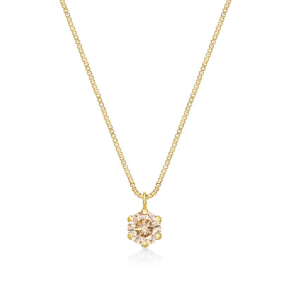 Single Dia Necklace 0.3ct - JMW Jewelry Wholesale