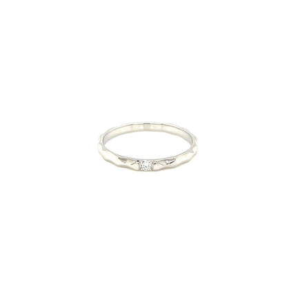 Single Dia Rough ring 0.02ct - JMW Jewelry Wholesale
