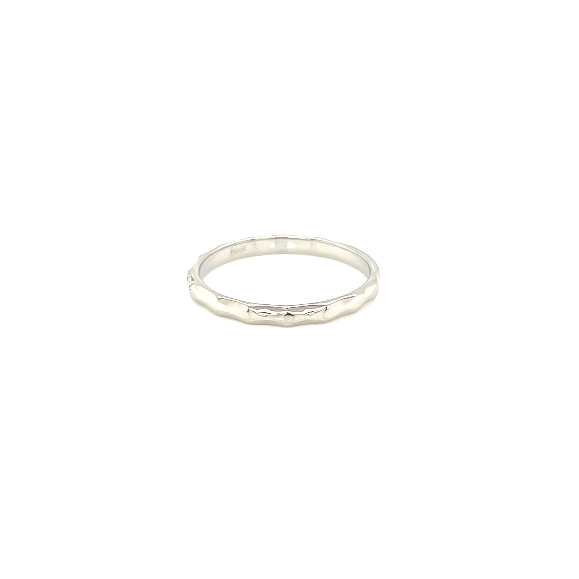 Single Dia Rough ring 0.02ct - JMW Jewelry Wholesale