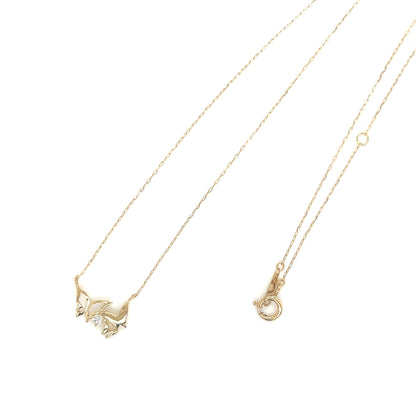 Single Dia Trio Butterfly Necklace 0.03ct - JMW Jewelry Wholesale