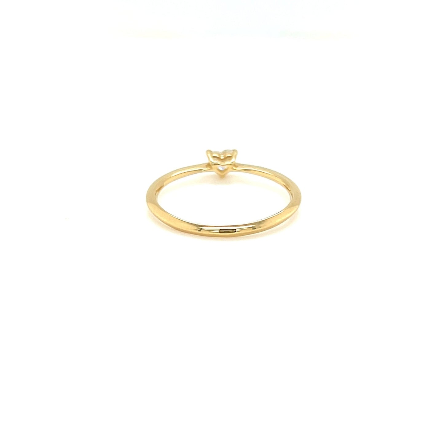 Single Heart Dia Ring 0.1ct - JMW Jewelry Wholesale