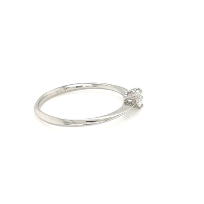 Single Heart Dia Ring 0.1ct - JMW Jewelry Wholesale