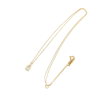 Slight Yellow diamond Pear Shape Necklace 0.23/0.01ct - JMW Jewelry Wholesale