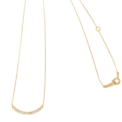 Straight Smile Necklace 0.12ct - JMW Jewelry Wholesale