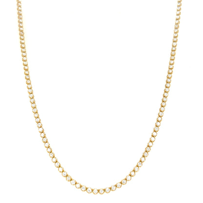 Straight type Tennis S Necklace 3ct - JMW Jewelry Wholesale