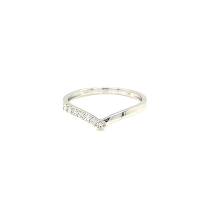 Streamline Half Wave Ring 0.1ct - JMW Jewelry Wholesale