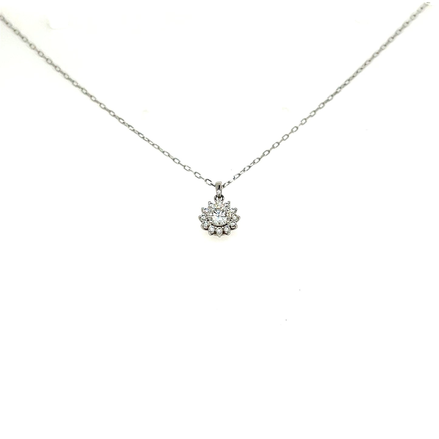 Sunflower Necklace 0.2ct - JMW Jewelry Wholesale
