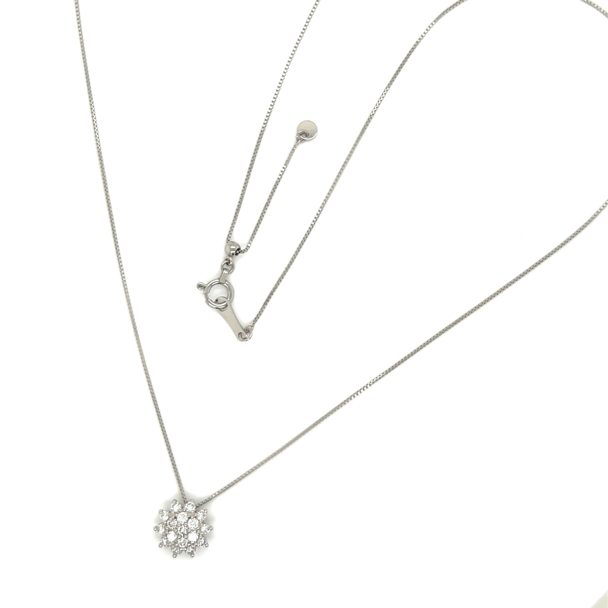 Sunflower Necklace 0.3ct - JMW Jewelry Wholesale
