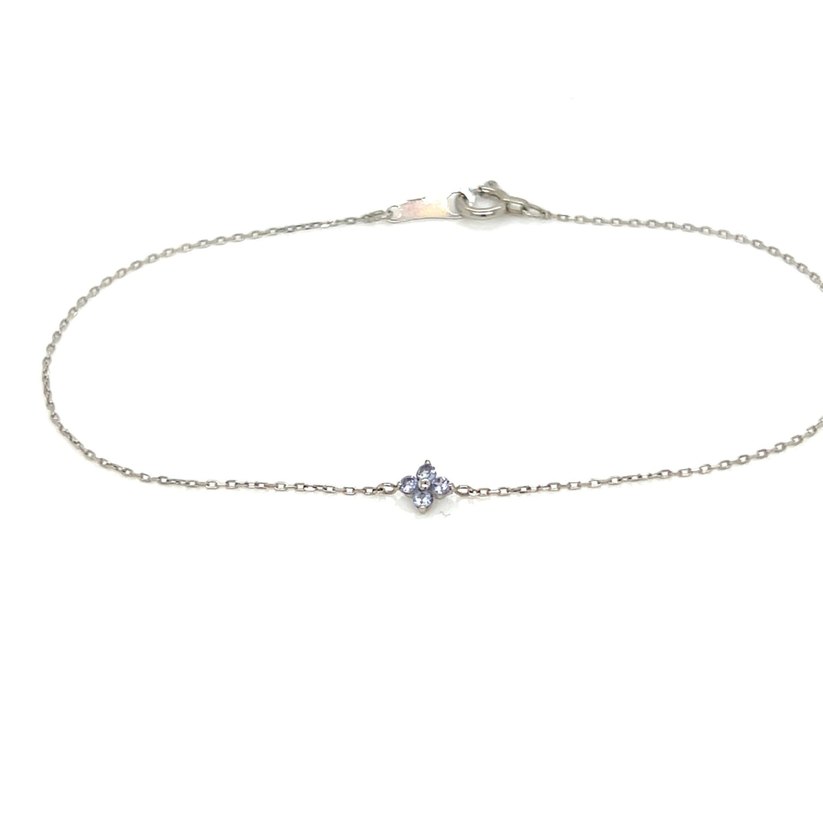 Tanzanite Clover Bracelet - JMW Jewelry Wholesale