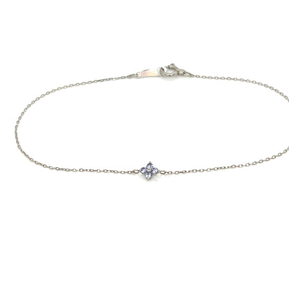 Tanzanite Clover Bracelet - JMW Jewelry Wholesale