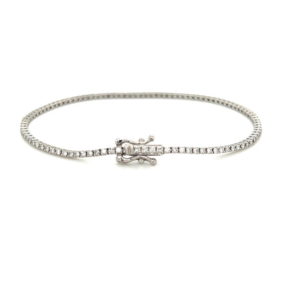 Tennis Bracelet Square setting 1ct - JMW Jewelry Wholesale