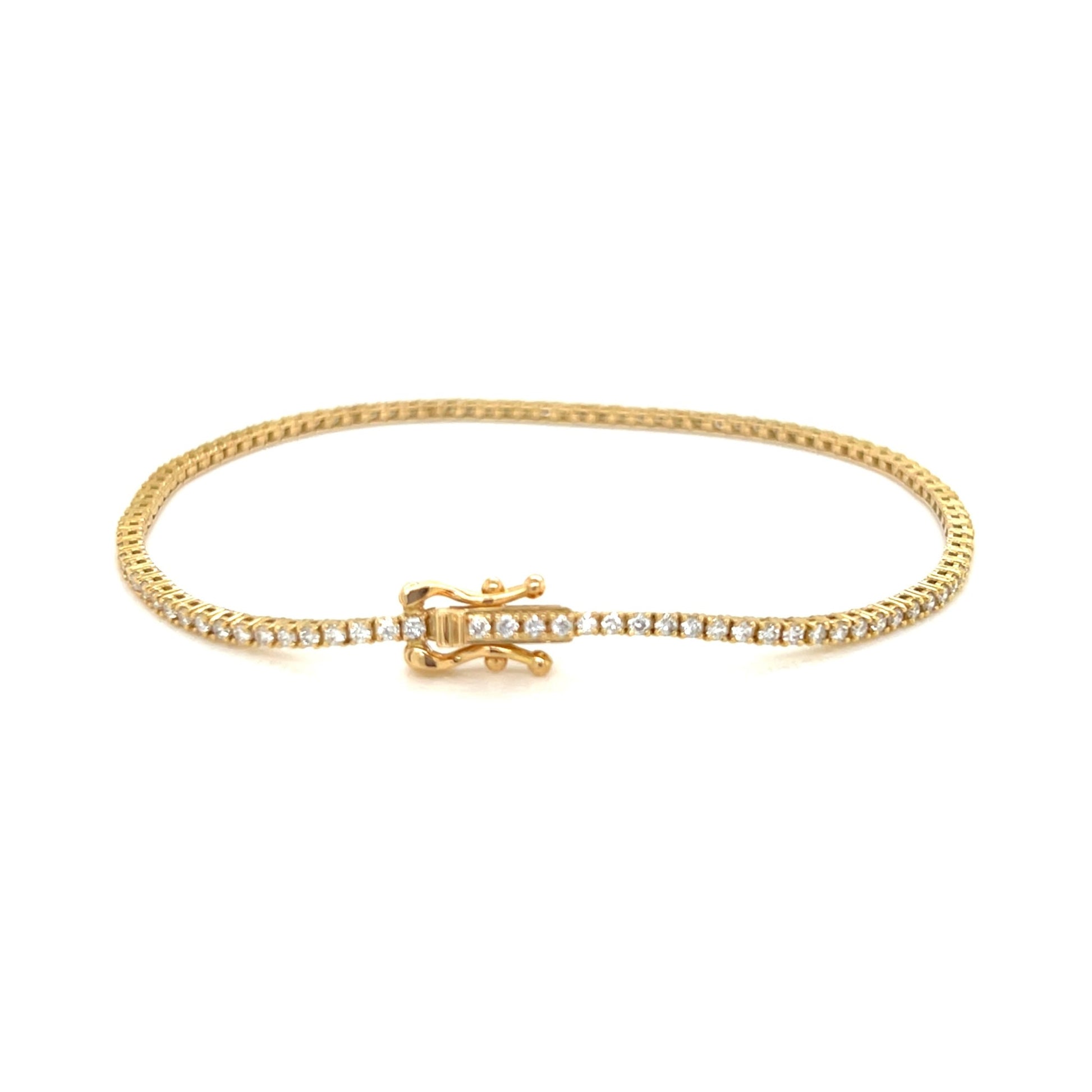 Tennis Bracelet Square setting 1ct - JMW Jewelry Wholesale