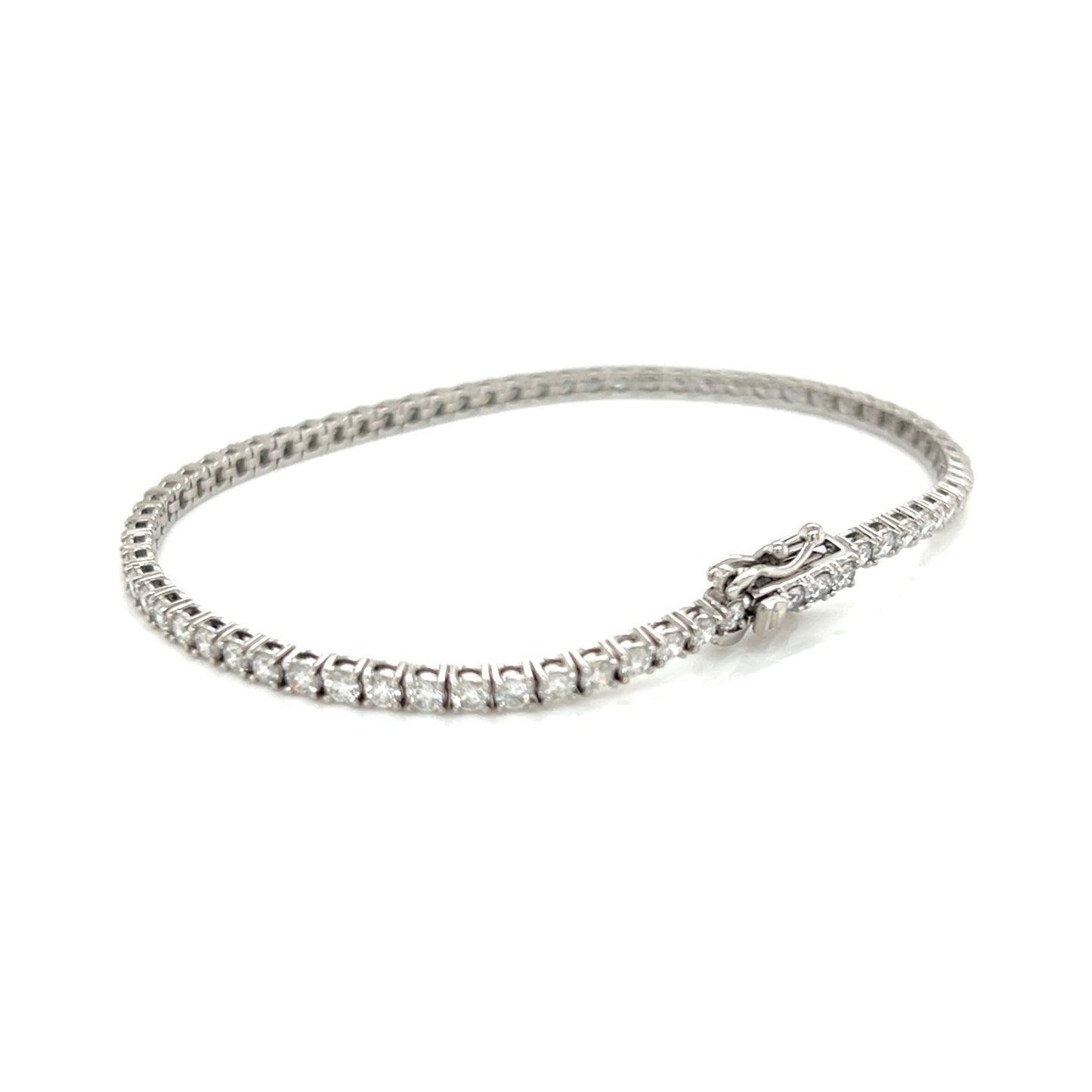 Tennis Bracelet Square setting 3ct - JMW Jewelry Wholesale
