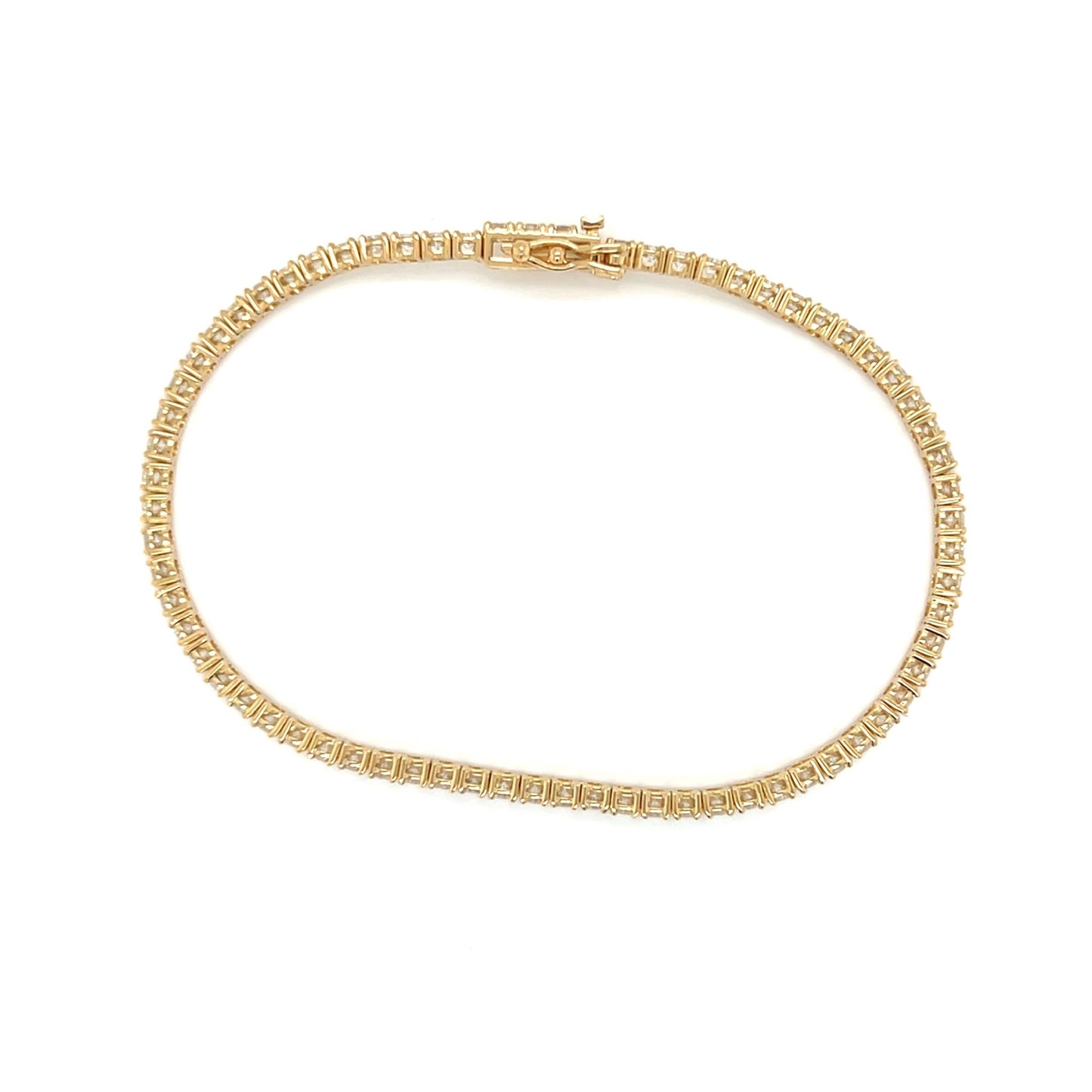 Tennis Bracelet Square setting 3ct - JMW Jewelry Wholesale