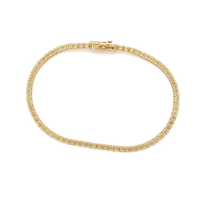 Tennis Bracelet Square setting 3ct - JMW Jewelry Wholesale
