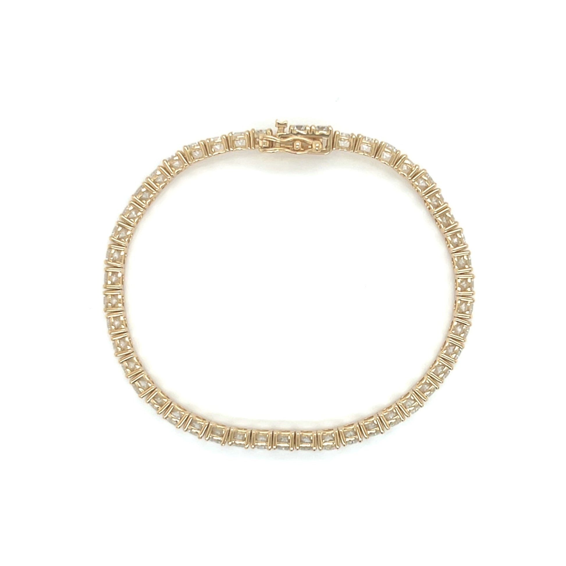 Tennis Bracelet Square Setting 5ct - JMW Jewelry Wholesale