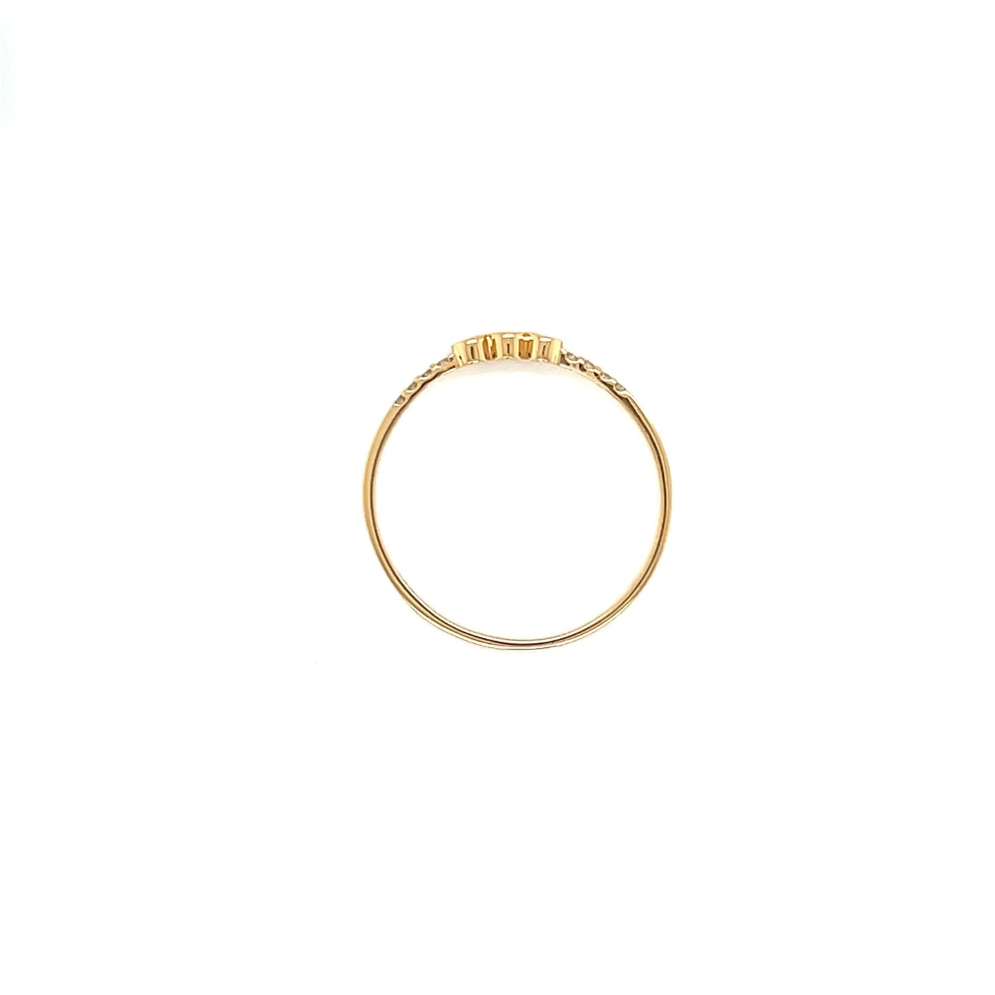 Tri Bezel Ring 0.08ct - JMW Jewelry Wholesale