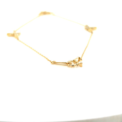 Trio Butterfly Bracelet 0.24ct - JMW Jewelry Wholesale