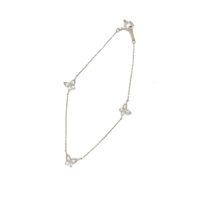Trio Butterfly Bracelet 0.24ct - JMW Jewelry Wholesale