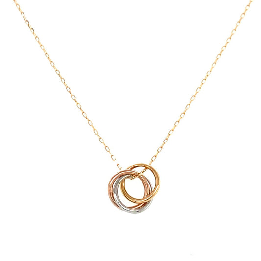 Triple loop Necklace - JMW Jewelry Wholesale
