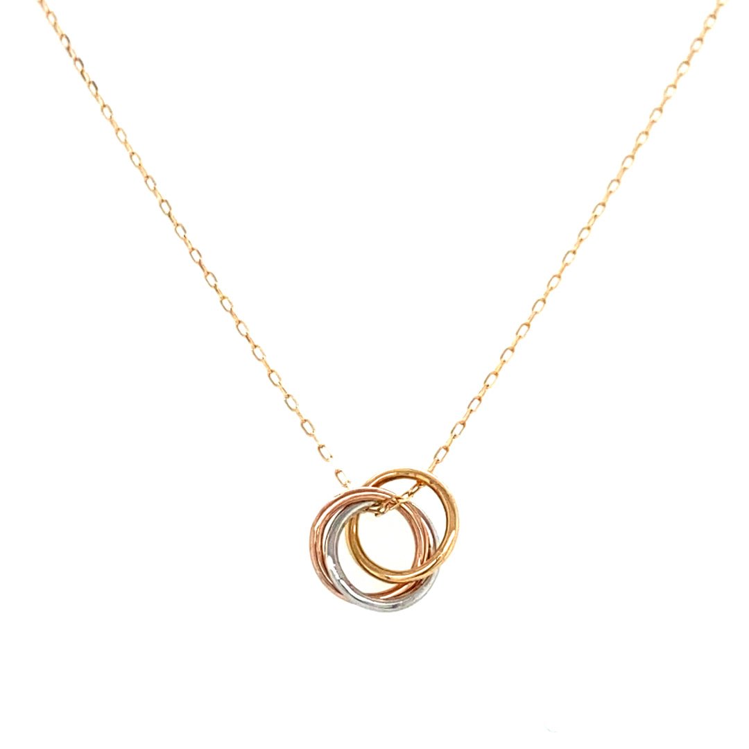 Triple loop Necklace - JMW Jewelry Wholesale