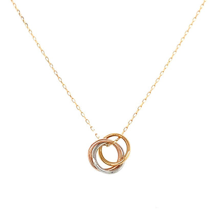 Triple loop Necklace - JMW Jewelry Wholesale